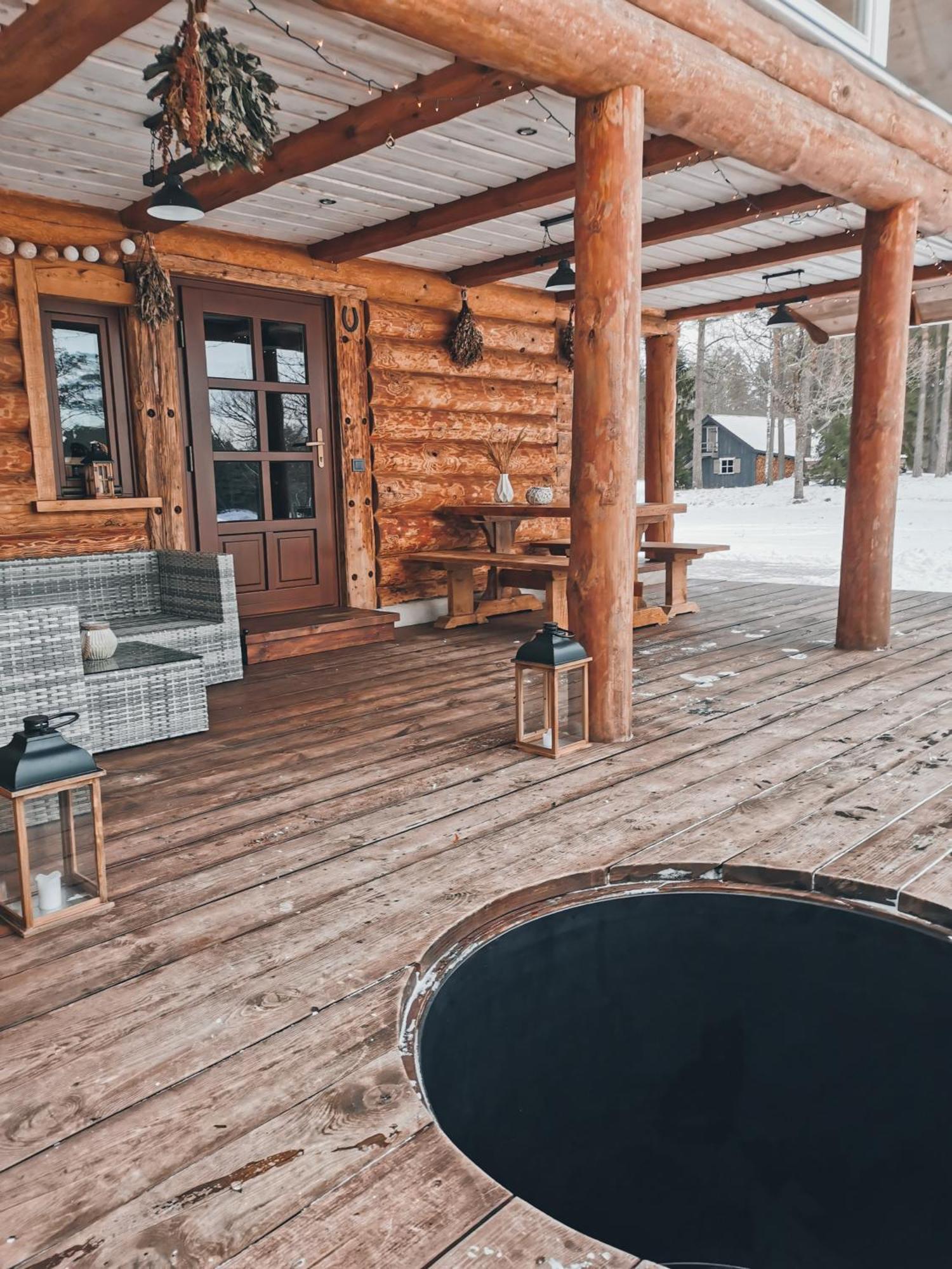 "Gaujmale" Sauna House In Nature Ilkene Luaran gambar